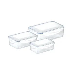 SET 3 CONTAINERS, RECTANGULAR