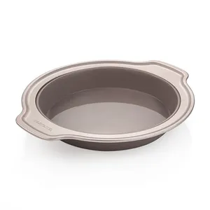 TEGLIA IN SILICONE CON BORDO IN METALLO