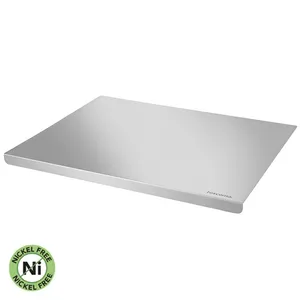 LARGE STAINLESS STEEL PAD FOR FOOD PREPARATION