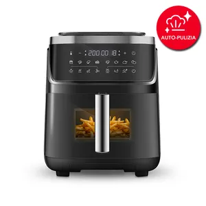 AIR FRYER WITH STEAM FUNCTION