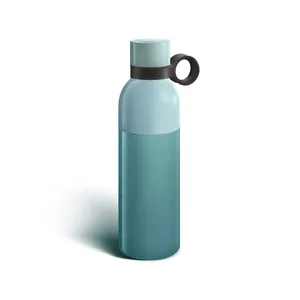 BOTTIGLIA TERMICA IN ACCIAIO INOX, 0.5 L, BICOLORE