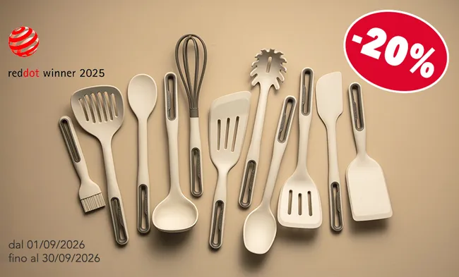 UTENSILI SILICON PRIME SCONTO 25%
