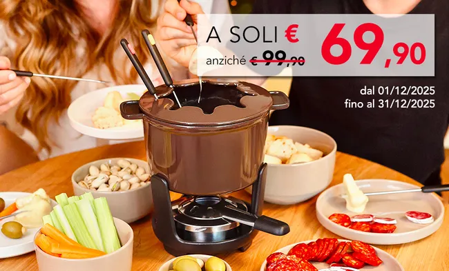 NUOVA FONDUTA PARTY TYME IN OFFERTA